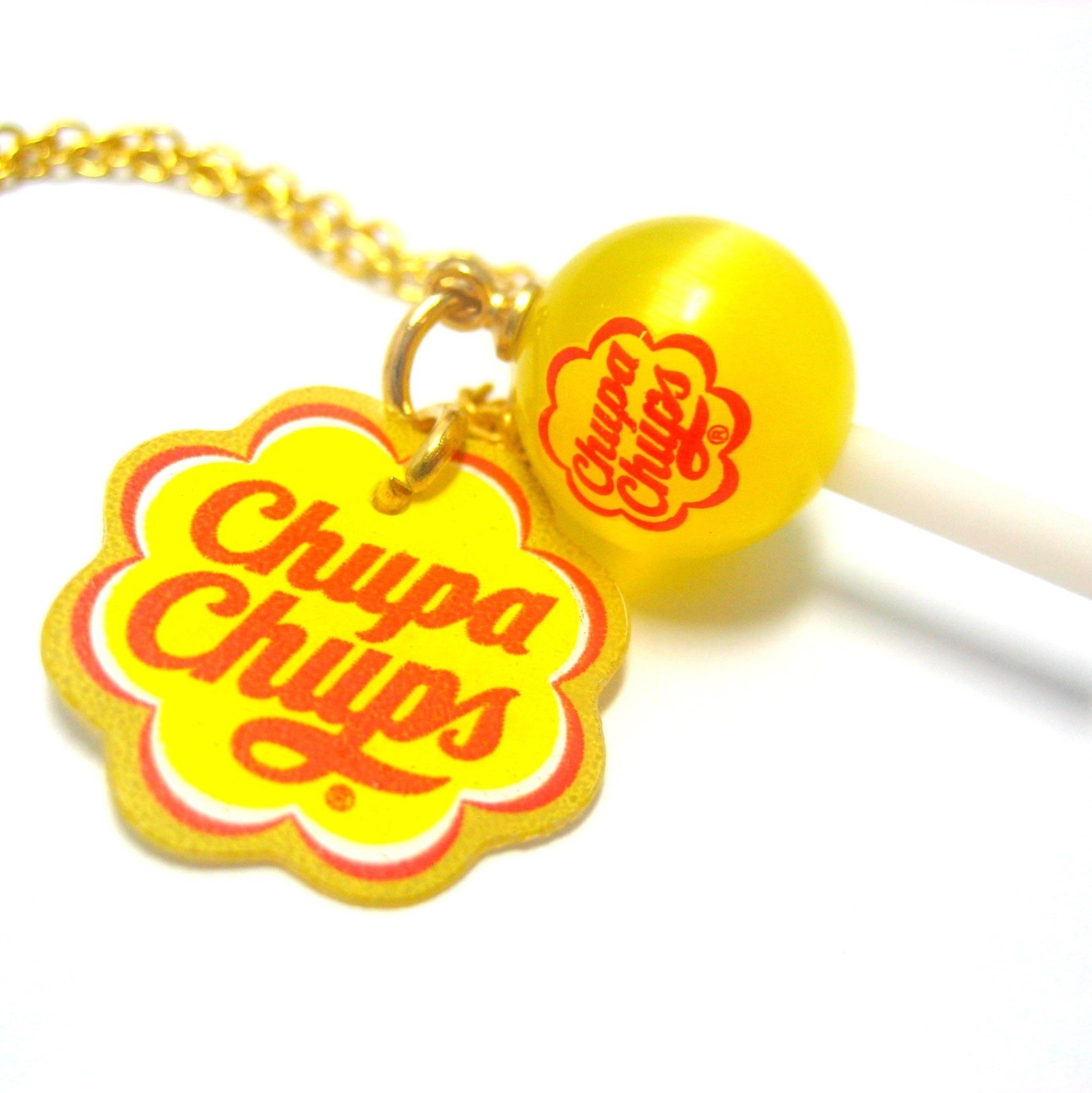 Chupa Chups lollipop necklace