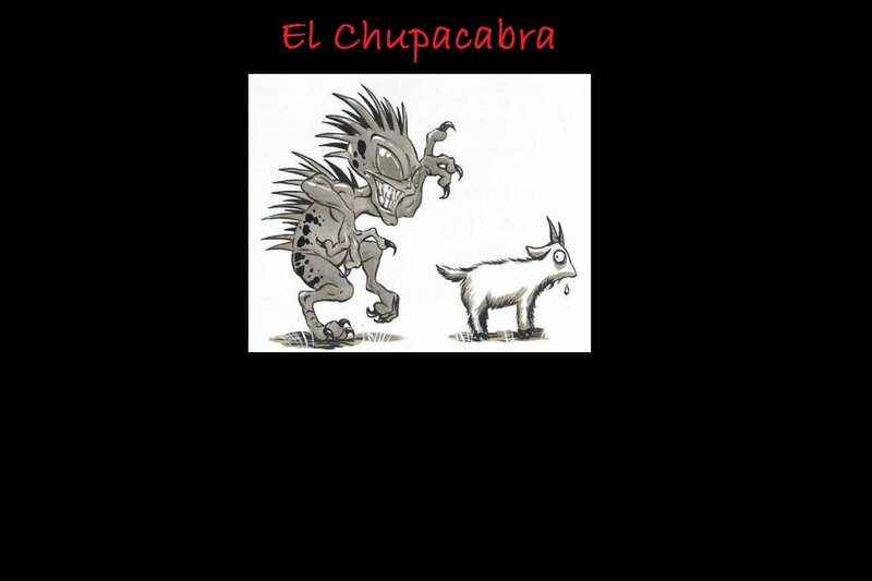 Chupacabra Monster