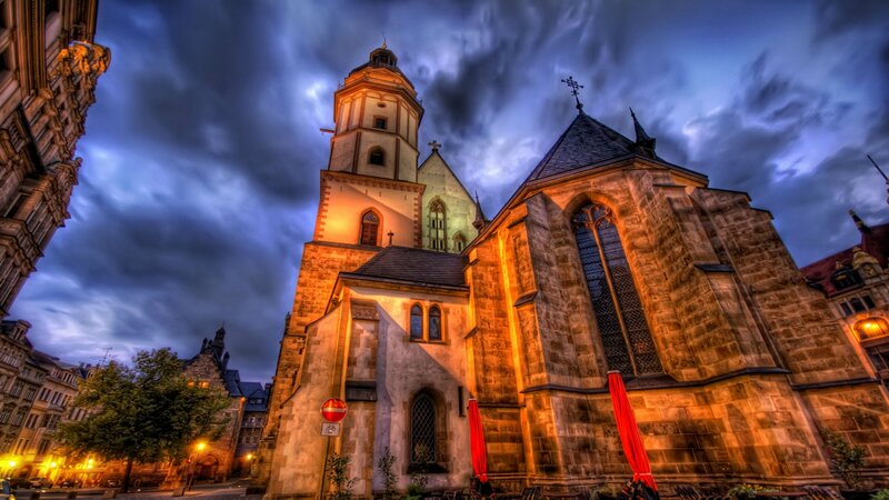 Church at Dusk