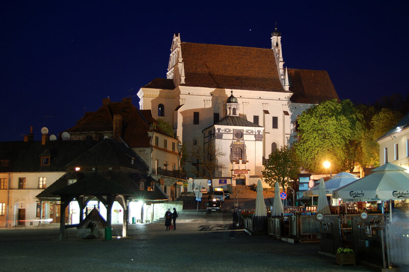 Church at Night — White
