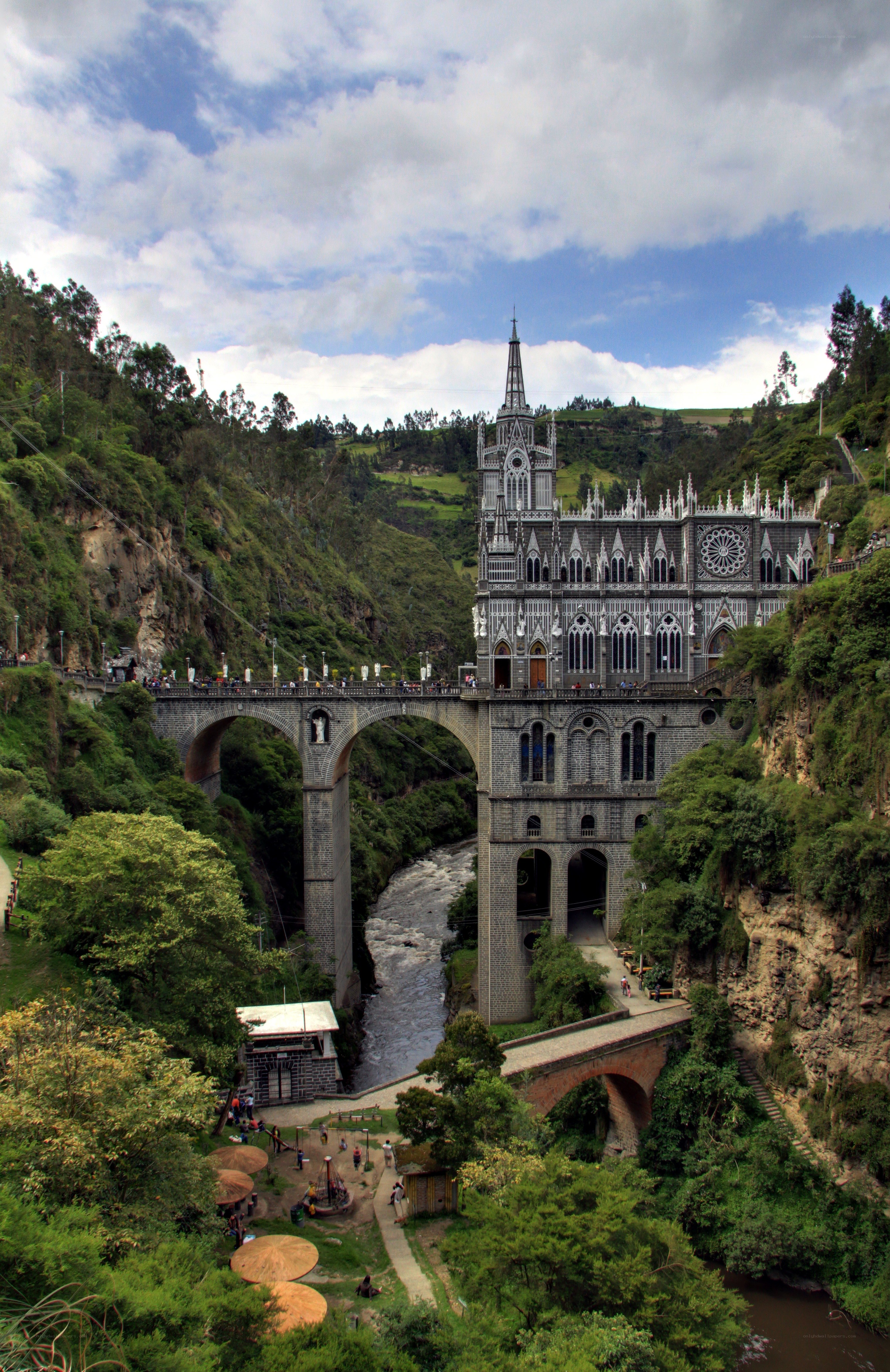 Church Bridge in Ecuador