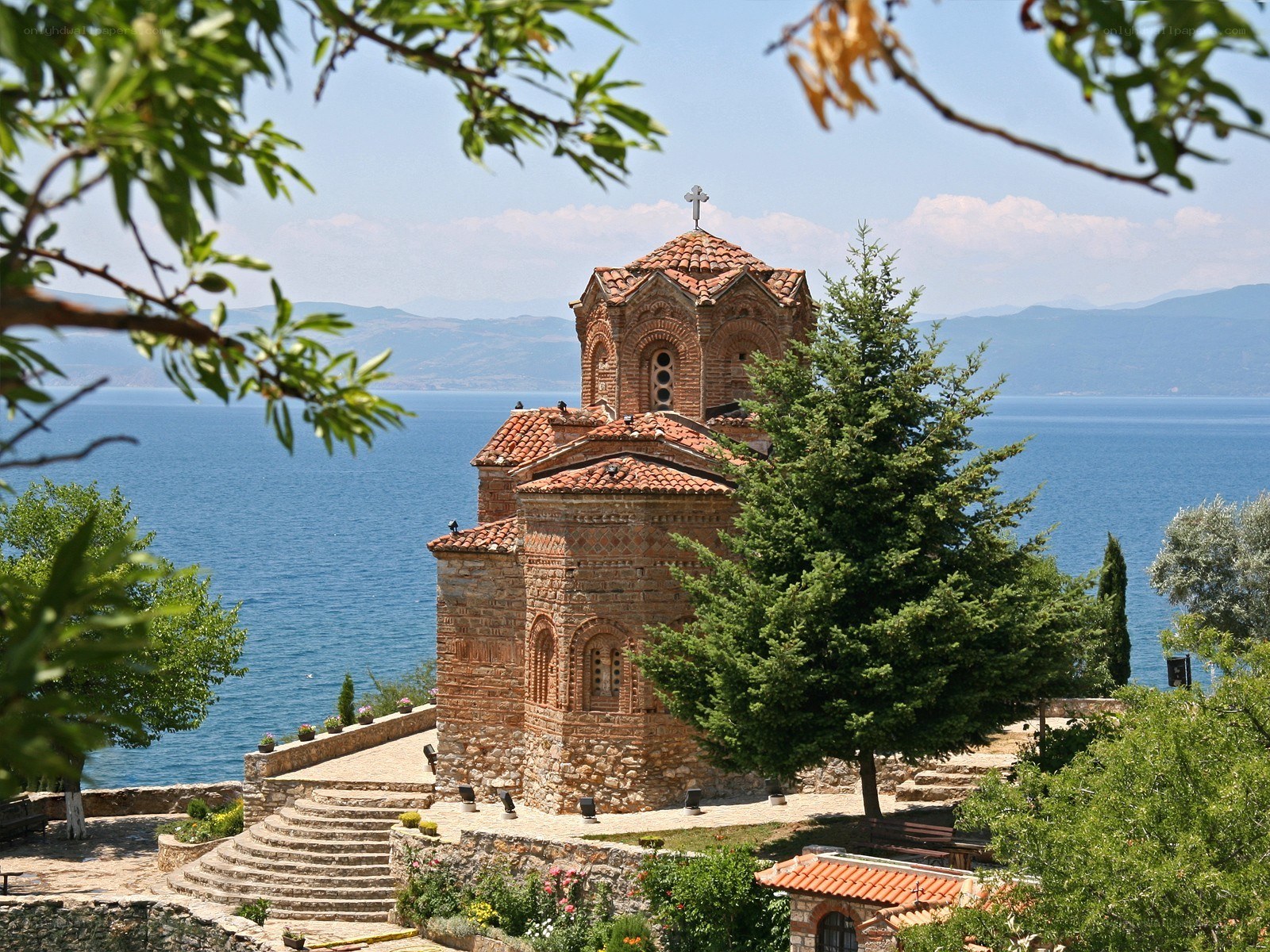 Church by the lake