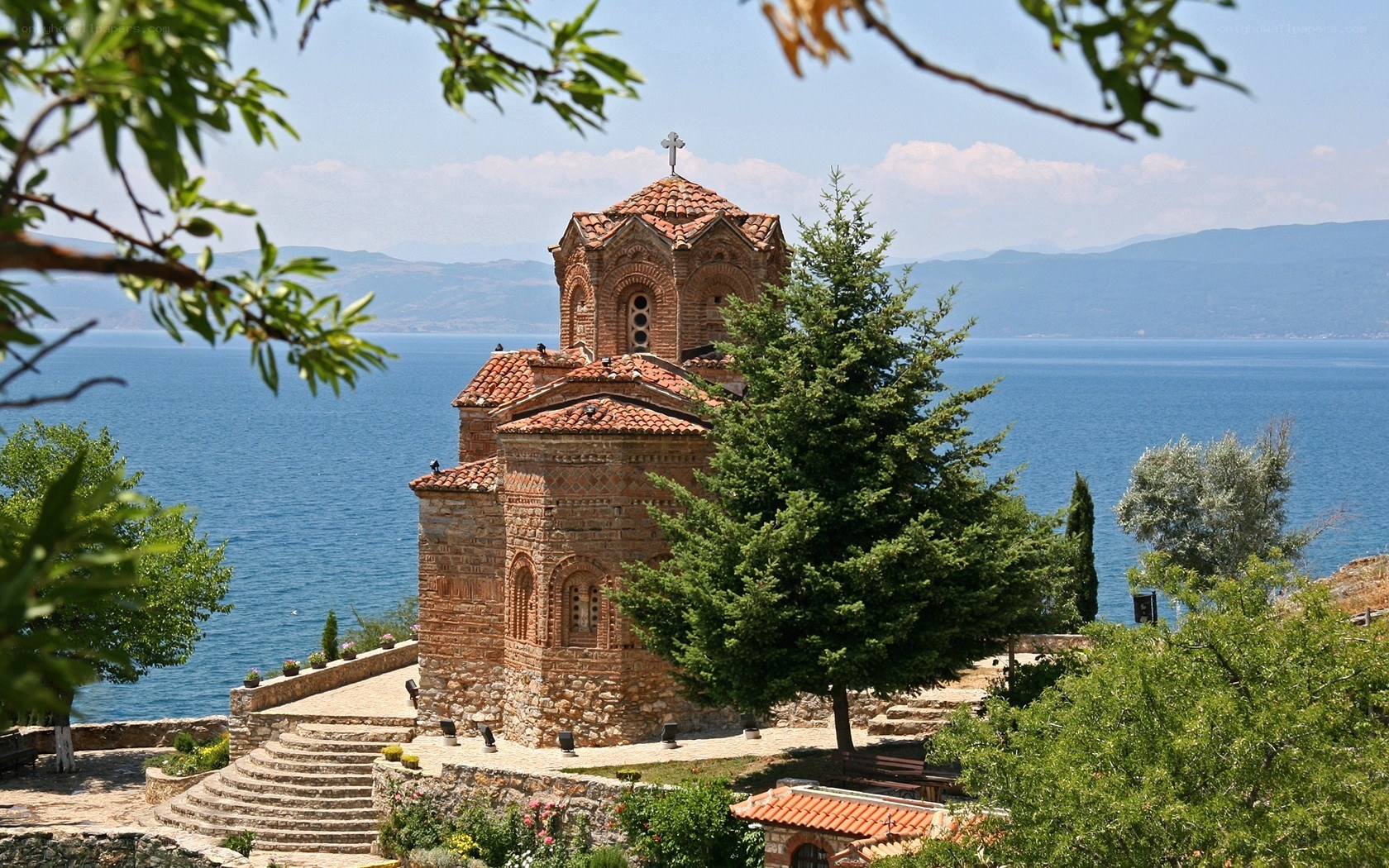 Church by the lake
