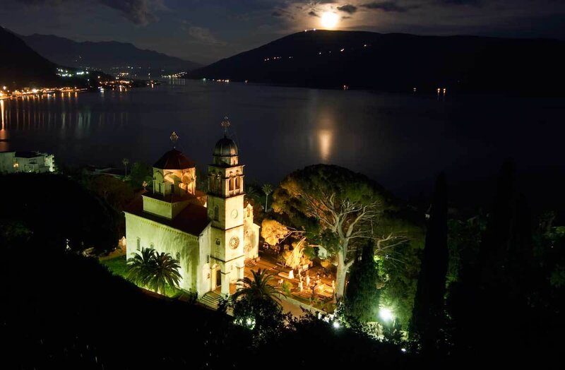 Church by the Lake — Black