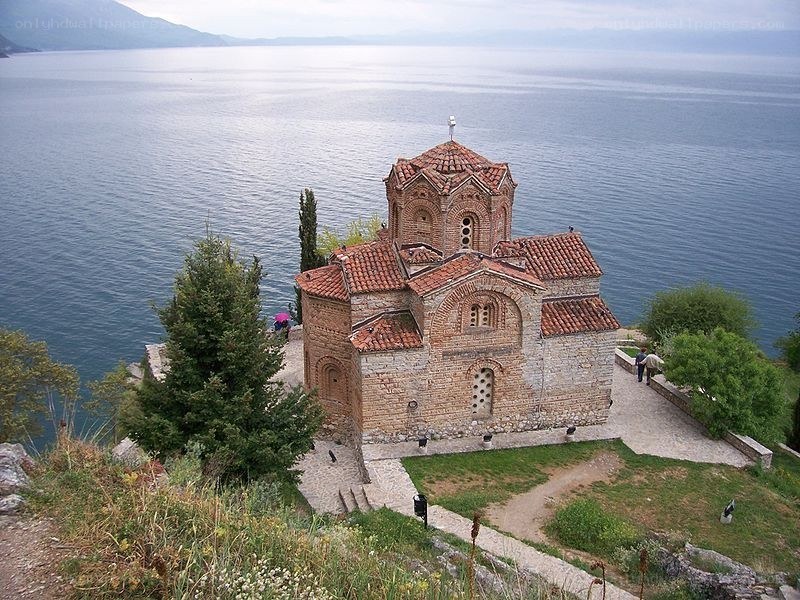Church by the lake