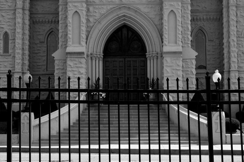 Church Entrance — Black