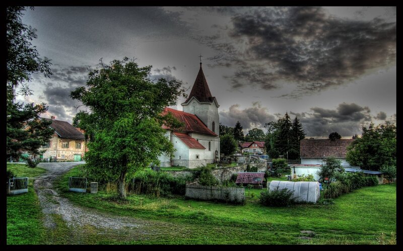 Church in a rural village