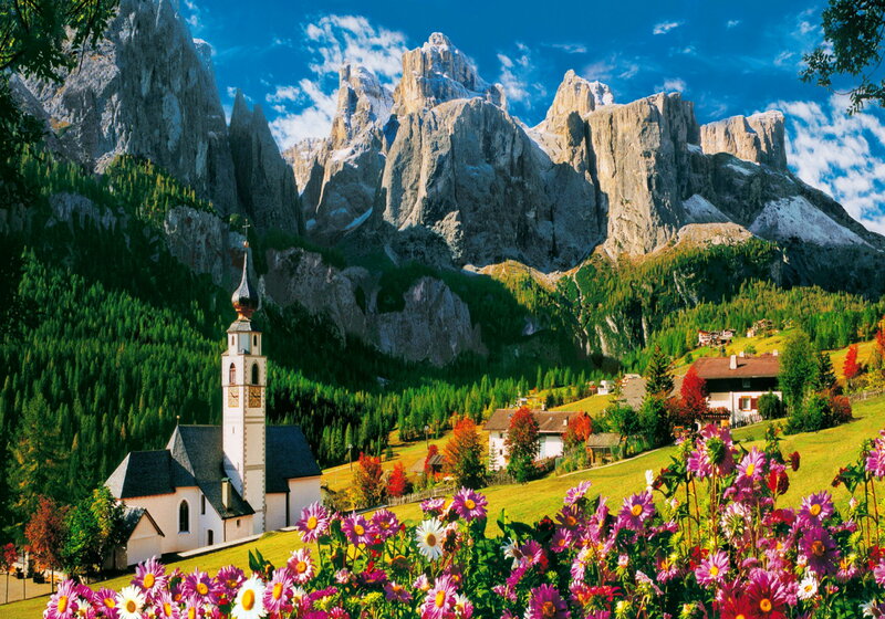 Church in Alpine Valley — Green