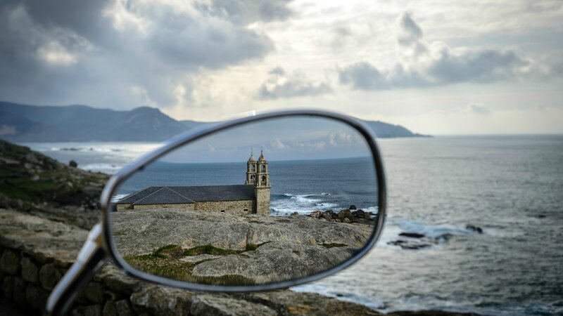 Church in Mirror Reflection