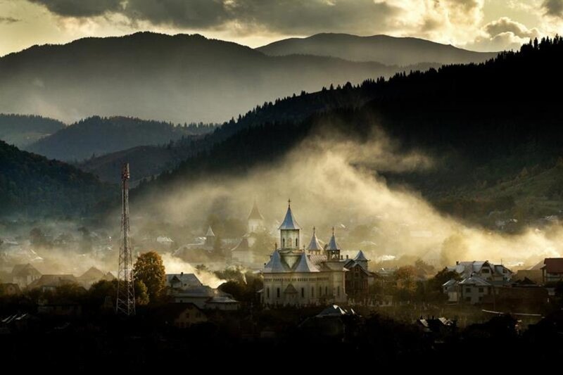 Church in Mountain Valley — Brown