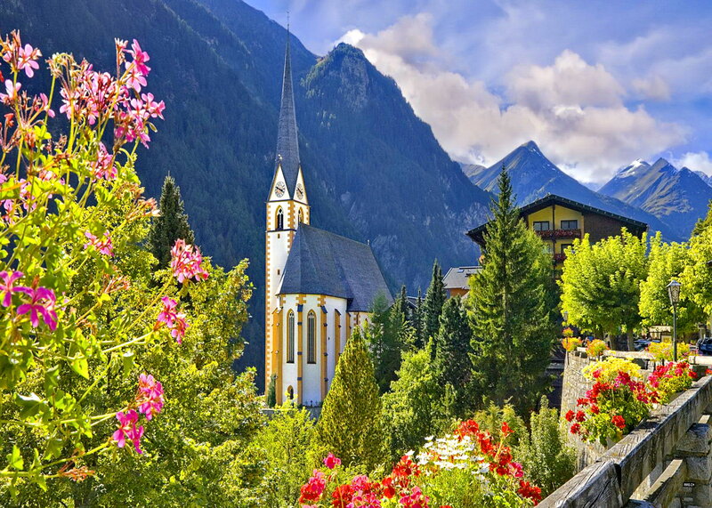 Church in Mountain Village — Green