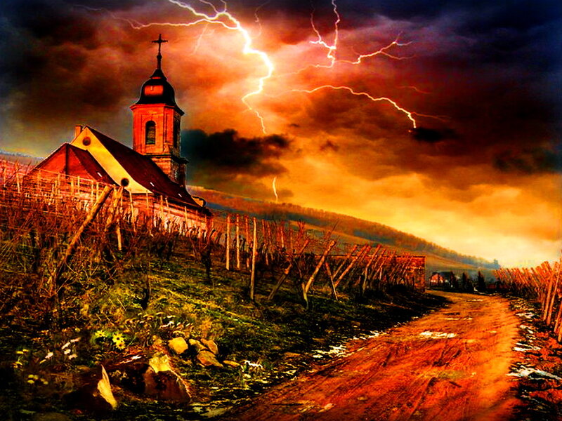 Church in Vineyard