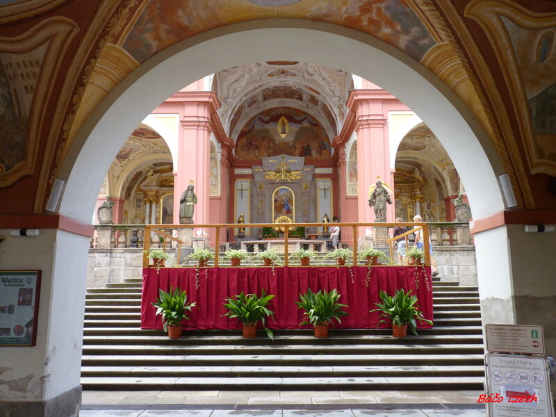 Church Interior with Altar