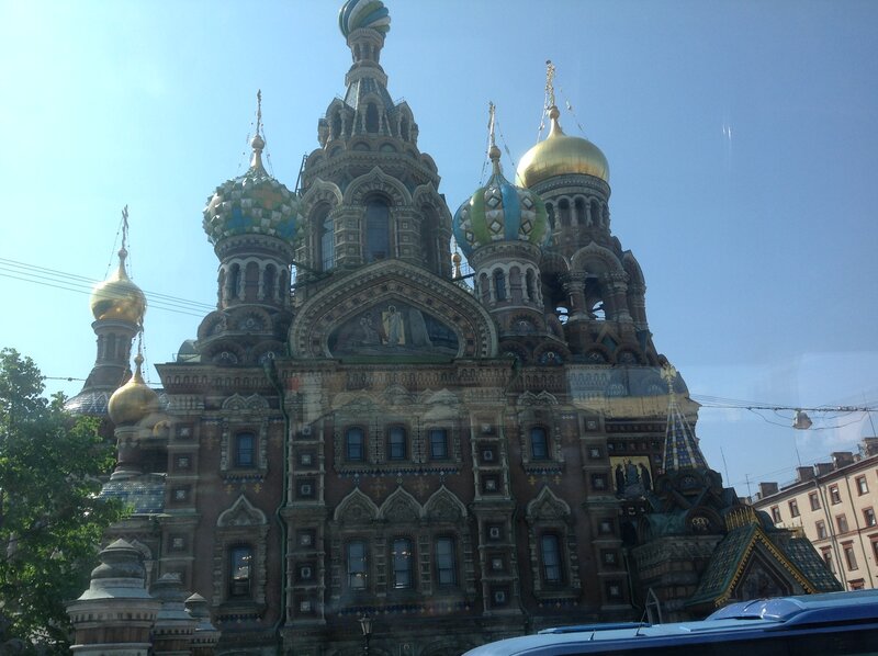 Church of the Savior on Blood — Blue, Serene, Afternoon