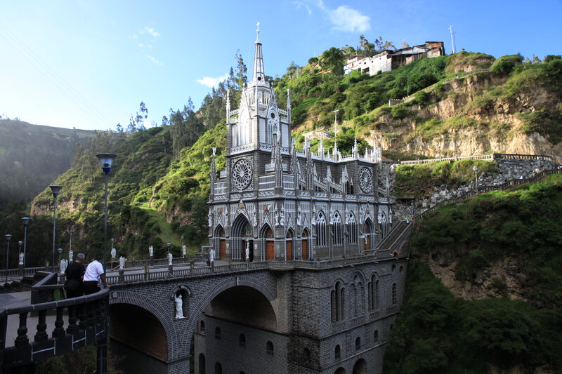 Church on a Hill — Gray, Serene