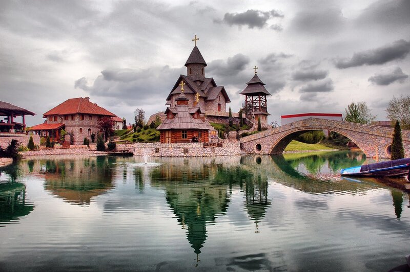 Church on a Lake