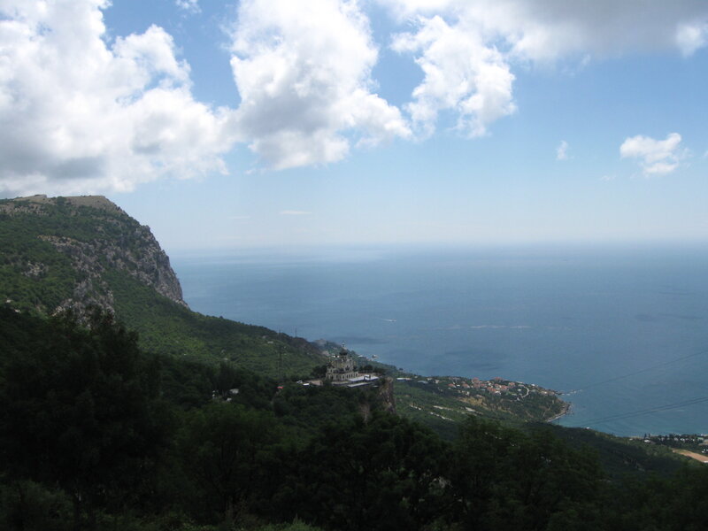 Church on Coastal Cliff