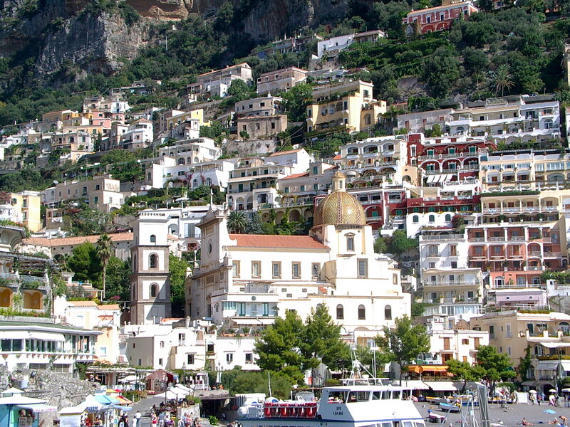 Church on Hillside — White