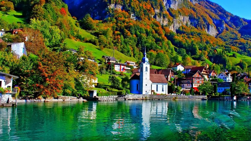 Church on Lakeside Hill