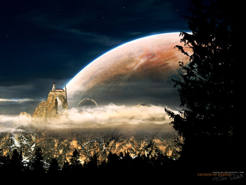 Church on Mountain Peak