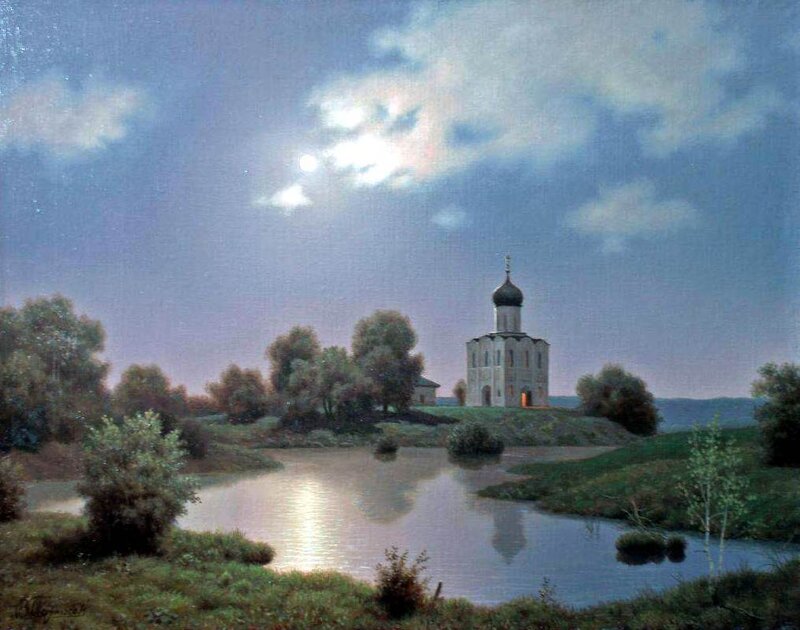 Church on Riverbank