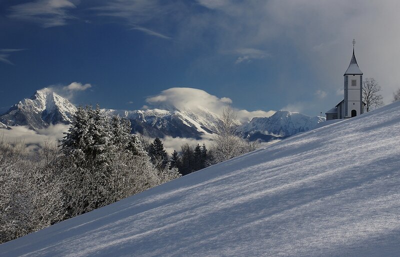Church on Snowy Hill