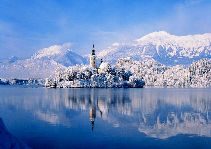 Church on Snowy Island