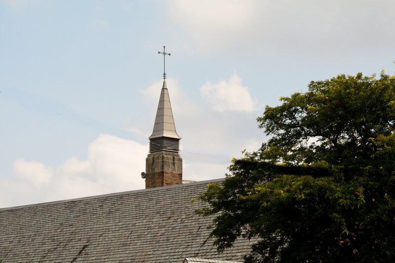 Church Steeple — Gray