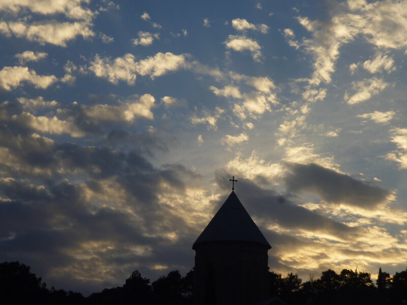 Church Steeple Silhouette