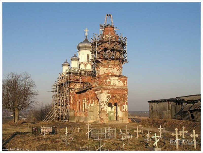 Church under restoration