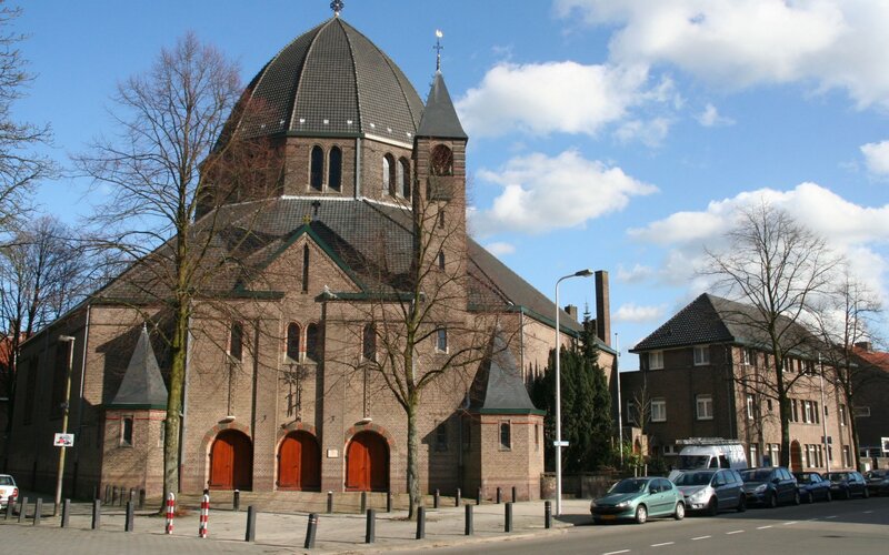 Church with a dome in the Netherlands