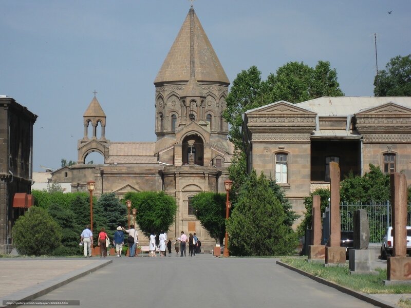 Church with Conical Roof