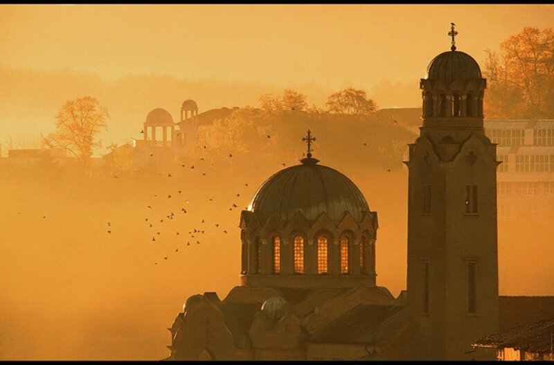 Church with Domes