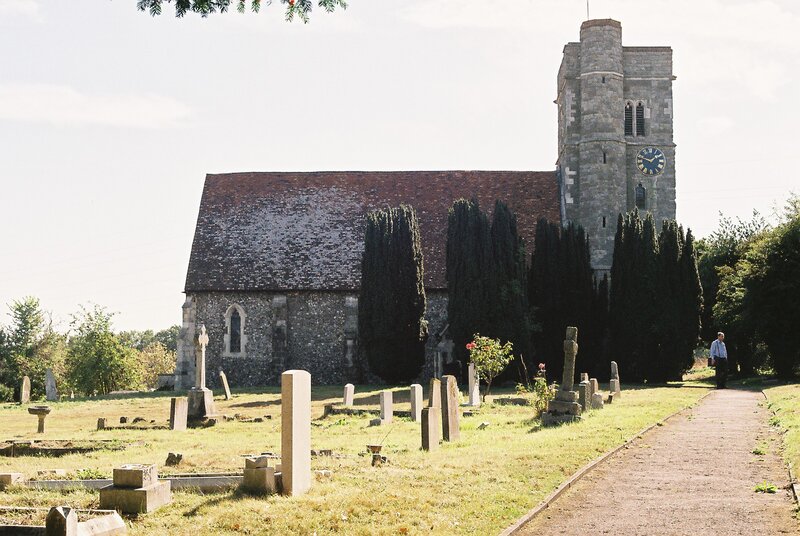 Church with Graveyard