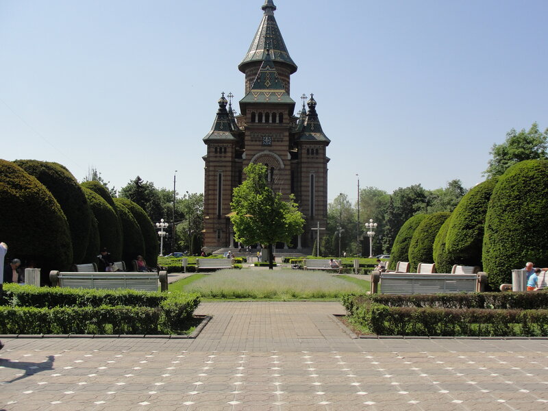 Church with Green Roof — Serene