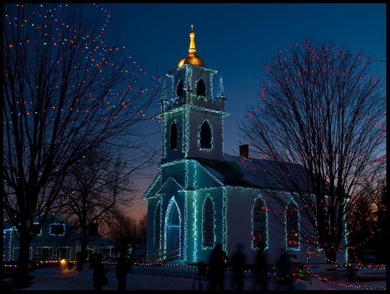 Church with Lights