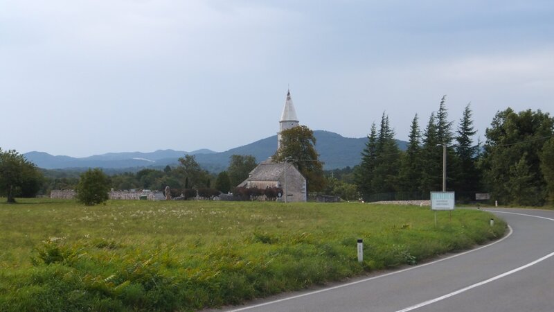 Church with Steeple — Green, Serene