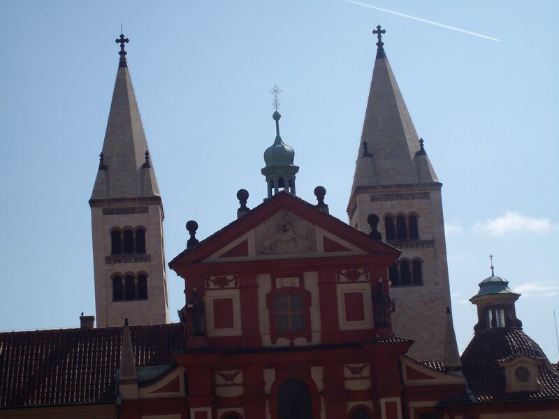 Church with twin spires