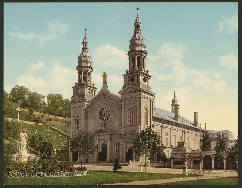 Church with twin towers