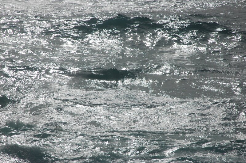Churning Ocean Waves — Gray