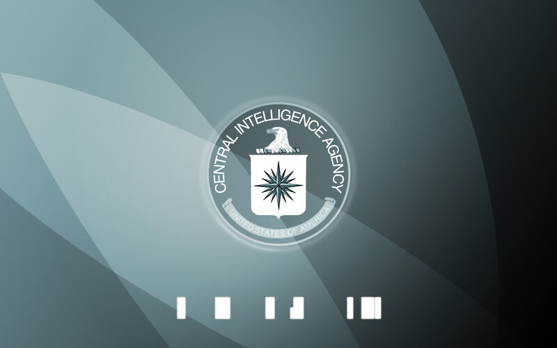 CIA logo on abstract background