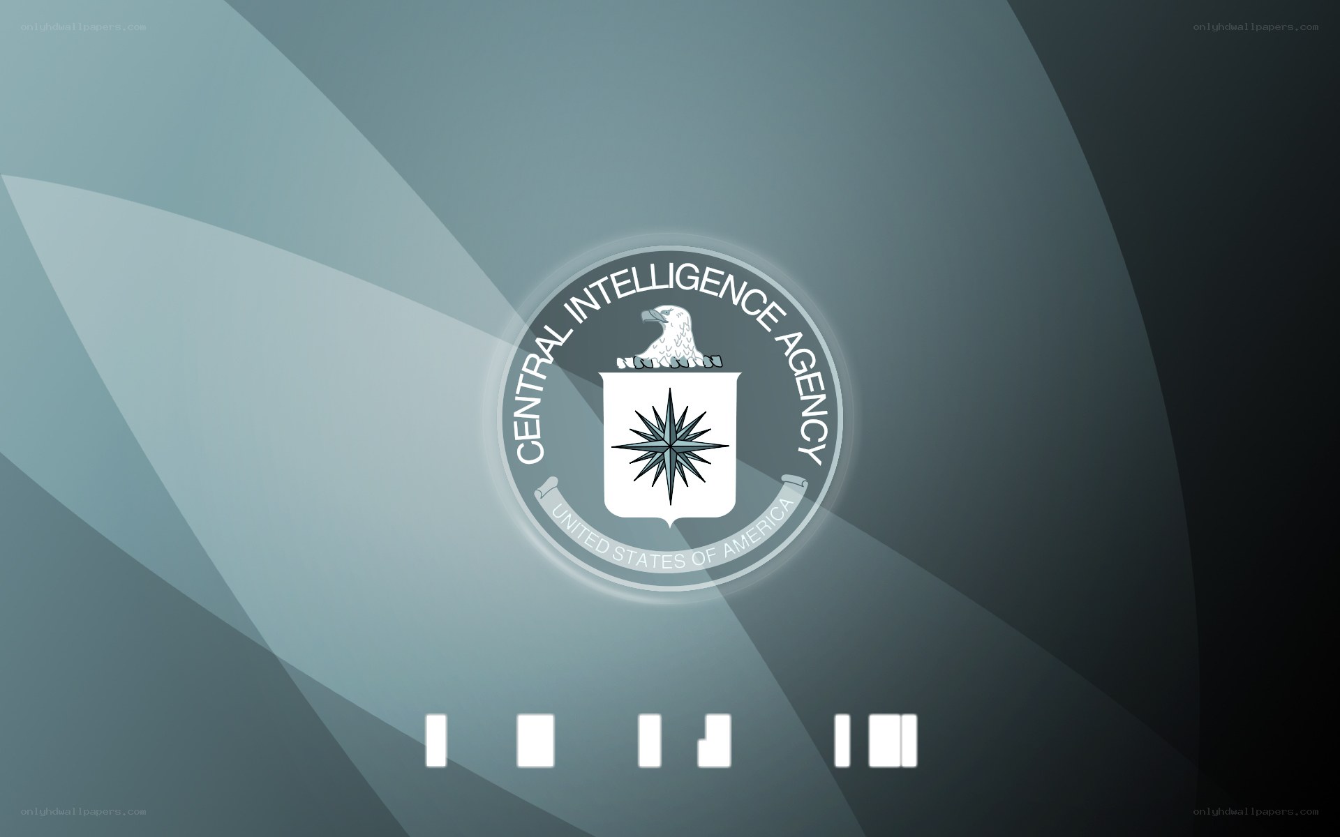 CIA logo on abstract background