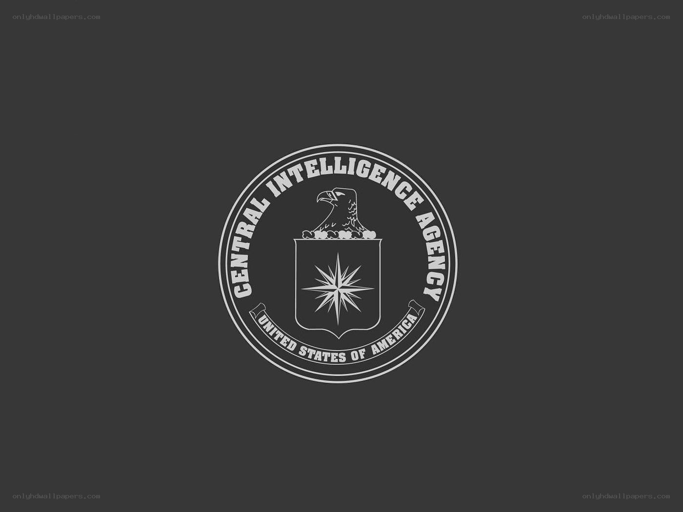 CIA logo on dark background