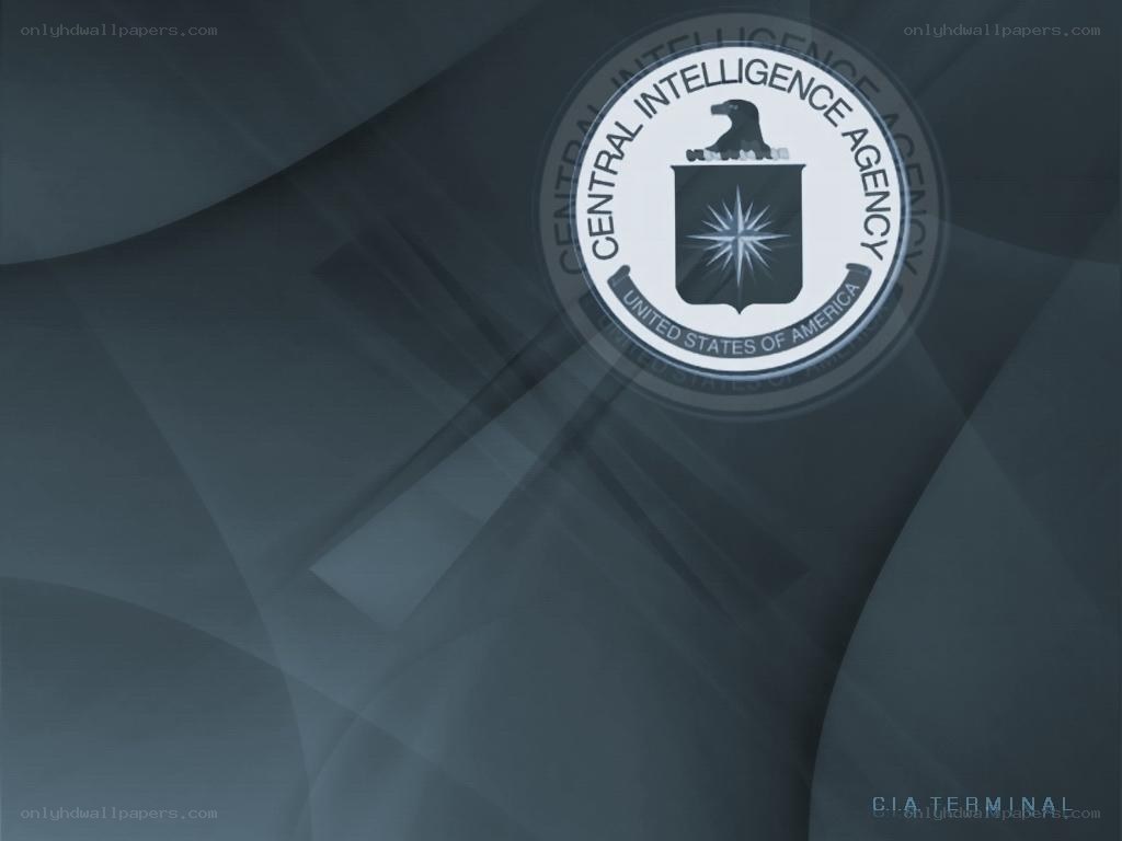 CIA logo on dark background