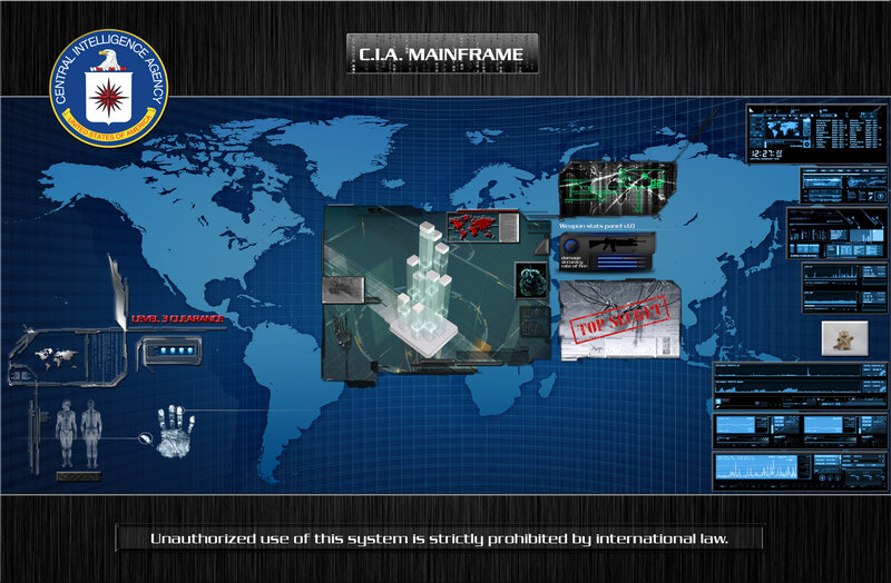CIA mainframe interface