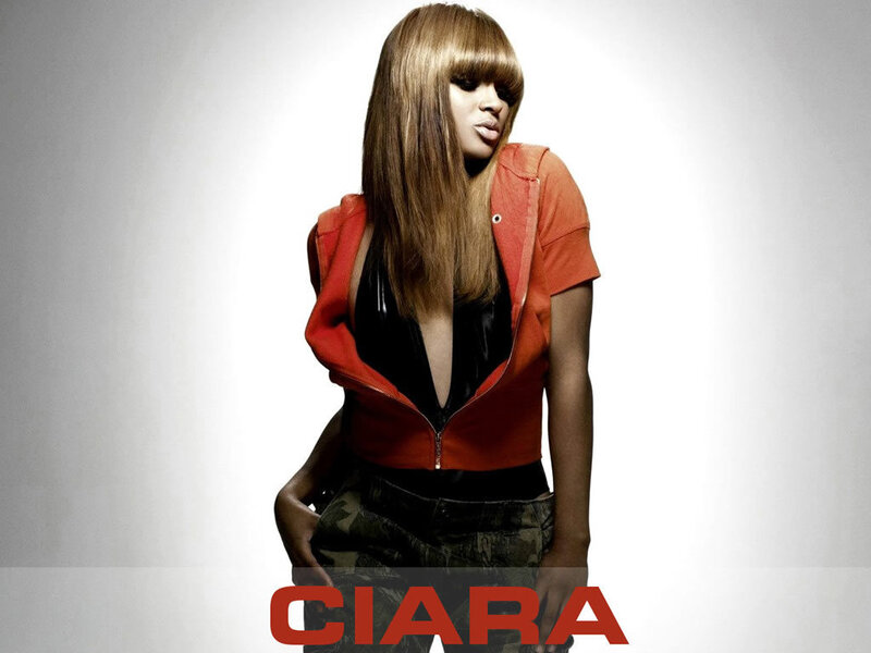 Ciara in red jacket