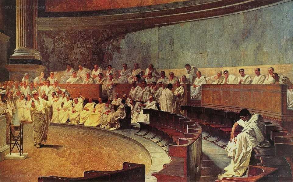 Cicero in the Senate