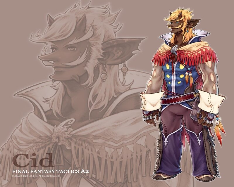 Cid from Final Fantasy Tactics A2