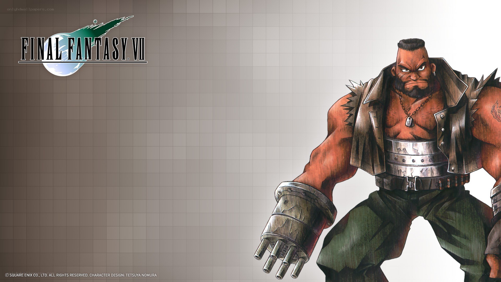 Cid Highwind from Final Fantasy VII