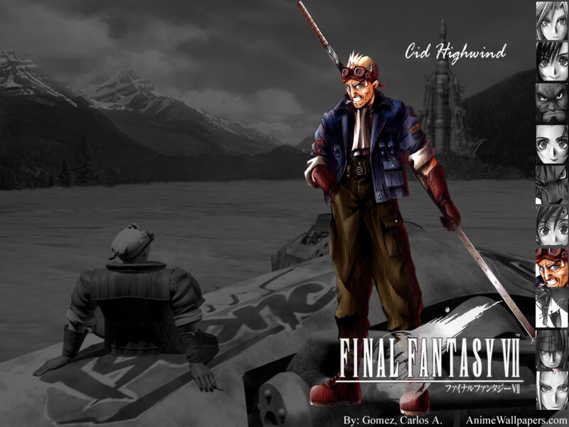Cid Highwind from Final Fantasy VII